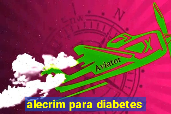 alecrim para diabetes